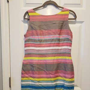 Tahari sleeveless linen dress, like new